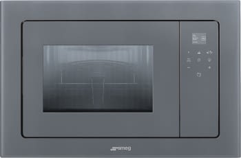 SMEG FMI120S2 Microondas con Grill Integrable | Cristal Plateado | Envío Gratis