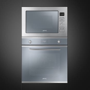 SMEG FMI425S Microondas Integrable con Grill | Inox Cristal Plateado | Envío Gratis - 2