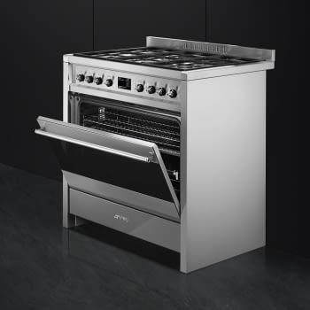 SMEG A1-9 Cocina a Gas 90cm x 60cm | 1 Horno Eléctrico | Acero Inoxidable | Envío Gratis - 5