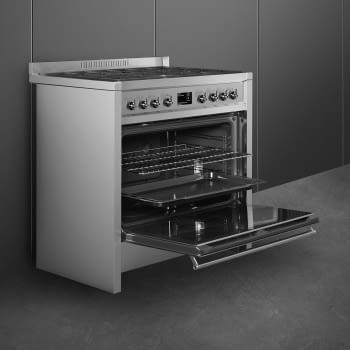 SMEG A1-9 Cocina a Gas 90cm x 60cm | 1 Horno Eléctrico | Acero Inoxidable | Envío Gratis - 6