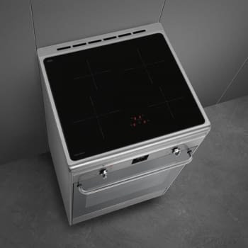 SMEG CX60ISVT9 Cocina de Inducción 60cm x 60cm | 1 Horno Eléctrico | Acero Inox | Envío Gratis - 5