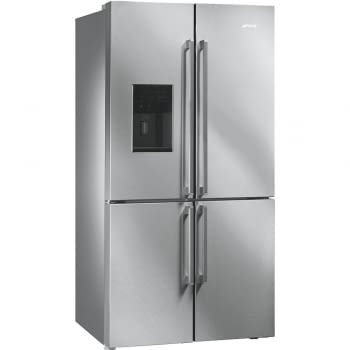 SMEG FQ75XPED Frigorífico Americano Side by Side | No-Frost con Dispensador Agua y Hielo | Acero Inox | A+ | Envío Gratis
