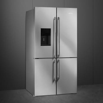 SMEG FQ75XPED Frigorífico Americano Side by Side | No-Frost con Dispensador Agua y Hielo | Acero Inox | A+ | Envío Gratis - 2