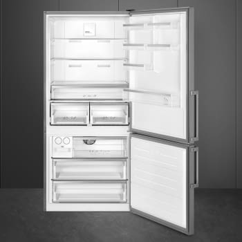 SMEG FC602PXNE Frigorífico Combi 186 x 84 cm | Acero Inox | NoFrost | A++ | Envío Gratis - 2
