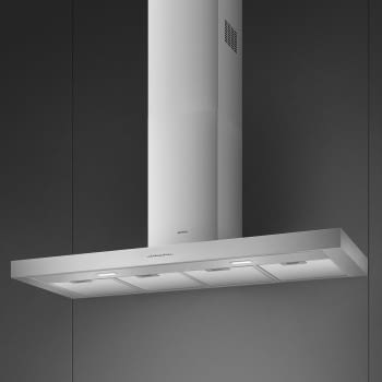 SMEG KBT1200XE Campana decorativa 120 cm | Acero Inoxidable | 730 m³ | Envío Gratis - 2