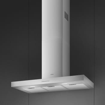 SMEG KBT900XE Campana decorativa 90 cm | Acero Inoxidable | 730 m³ | Envío Gratis - 2