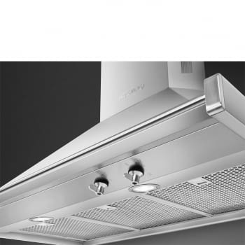 SMEG KD90HXE Campana decorativa de pared | 90 cm | Acero Inoxidable | 815 m³ | A+ | Envío Gratis - 3