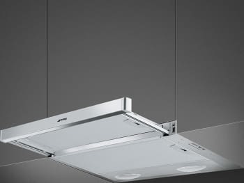SMEG KSET61E2 Campana Telescópica | 60 cm | Color Plata | 315mh³| Envío Gratis