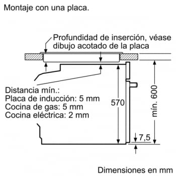 Horno Multifunción Pirolítico Bosch HRG5785S6 a Vapor 60cm | Wifi Home Connect | Inoxidable con Cristal Negro | Clase A - 10
