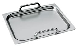 SMEG TPK Plancha Teppan Yaki de Acero Inoxidable para placas de Inducción