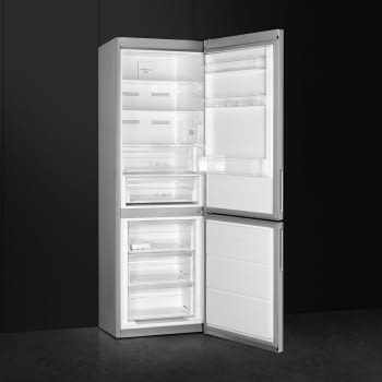 SMEG FC182PXN Frigorífico Combi 185 cm Inoxidable con Apertura Derecha | No-Frost | A++ - 3