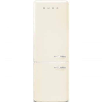 Smeg FAB38LCR Frigorífico Combi color Crema | Bisagra izquierda | No-Frost | A++ ¡Envío Gratis!