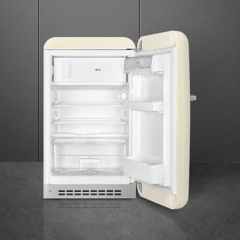 Smeg FAB10LCR2 Frigorífico Mini 55 cm en color Crema | MonoPuerta con Apertura a la Izquierda | A++ | ¡Envío Gratis! - 2