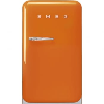 Smeg FAB10ROR2 Frigorífico Mini 55 cm en color Naranja | MonoPuerta con Apertura a la Derecha | A++ | ¡Envío Gratis!