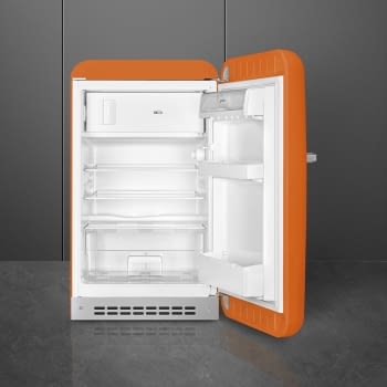 Smeg FAB10LOR2 Frigorífico Mini 55 cm en color Naranja | MonoPuerta con Apertura a la Izquierda | A++ | ¡Envío Gratis! - 2