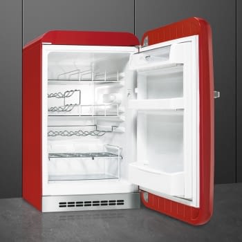 Smeg FAB10HLRD2 Frigorífico Mini Homebar 55 cm en color Rojo | MonoPuerta con Apertura a la izquierda | A++ | ¡Envío Gratis! - 2