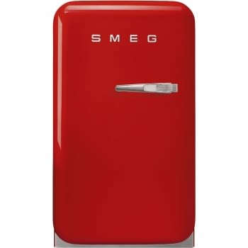 Smeg FAB5LRD3 Frigorífico Minibar de 40 cm en Color Rojo | Apertura Izquierda | A+++ | ¡Envío Gratis!