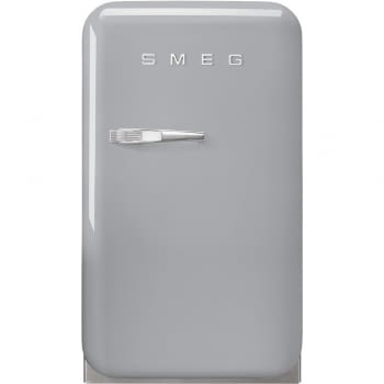 Smeg FAB5RSV3 Frigorífico Minibar de 40 cm en Color Plata | Apertura Derecha | A+++ | ¡Envío Gratis!