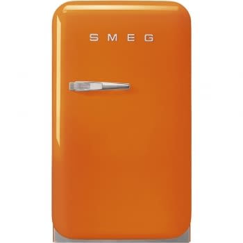 Smeg FAB5ROR3 Frigorífico Minibar de 40 cm en Color Naranja | Apertura Derecha | A+++ | ¡Envío Gratis!