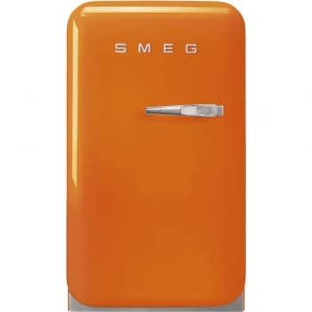 Smeg FAB5LOR3 Frigorífico Minibar de 40 cm en Color Naranja | Apertura Izquierda | A+++ | ¡Envío Gratis!