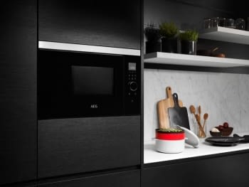Microondas AEG MBB1756DEM Negro + Inox Integrable de 800 W 17 litros - 3