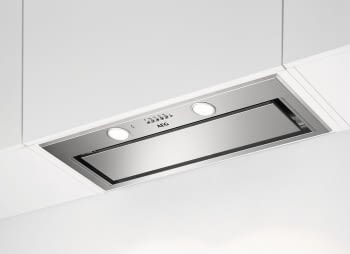 Campana Integrable AEG DGE5861HM inoxidable de 80 cm 700 m³/h Hob2Hood Clase A