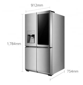 Frigorífico Americano LG LSR100 Inox antiarañazos de 179 cm No-Frost con Dispensador de agua y hielo Clase A++ - 16
