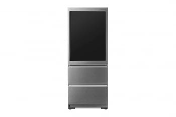 Frigorífico Combi LG LSR200B Inox de 179 cm con 387 L Puerta Instaview con apertura automática No-Frost WiFi Clase A++