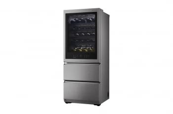 Vinoteca Gourmet LG LSR200W Inox de 179 cm capacidad para 65 botellas Puerta Instaview Conexión WiFi - 2