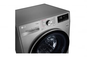 Lavadora LG F4WV709P2T Libre Inox antihuellas de 9kg a 1400 rpm con Vapor Conexión WiFi Clase A+++ -40% - 8