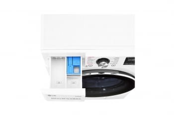 LavaSecadora LG F4DV910H2 Libre Blanca de 10.5 kg en lavado y 7 kg en secado, a 1400 rpm con Vapor WiFi Clase A - 10