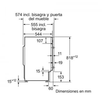 Lavadora Integrable Balay 3TI978B de 7Kg a 1200rpm | Clase Energética A+++ - 5