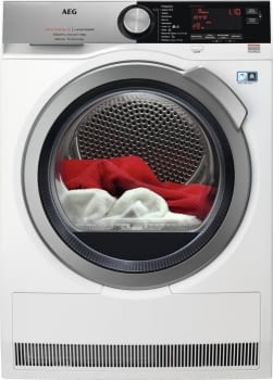 Secadora AEG T9DEC866 Blanca de 8Kg con Bomba de calor Clase A+++ | Serie 9000