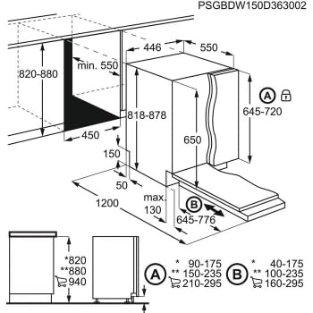 Lavavajillas Electrolux EEA22101L Integrable de 45 cm para 9 cubiertos | Motor Inverter Clase A+ - 4