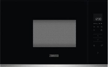 Microondas Zanussi ZMBN2SX Negro de 17L con 5 niveles de potencia a 800W