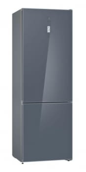 Frigorífico Combi Balay 3KFE778GI de 203x70cm | Cristal Gris Antracita | No Frost | Cajón ExtraFresh Comfort | Clase A++