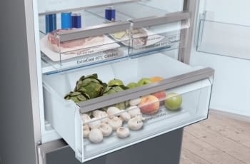 Frigorífico Combi Balay 3KFE778GI de 203x70cm | Cristal Gris Antracita | No Frost | Cajón ExtraFresh Comfort | Clase A++ - 3