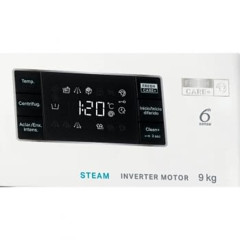 Lavadora Whirlpool FFB 9448 BV SP Blanca de 9Kg a 1400 rpm | 6th Sense | Clase A+++ -30% - 5