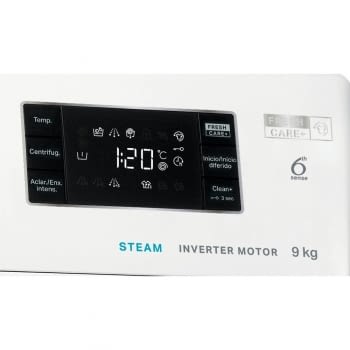 Lavadora Whirlpool FFB 9248 WV SP Blanca de 9Kg a 1200 rpm | 6th Sense | Clase A+++ -30% - 5