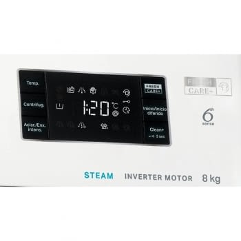 Lavadora Whirlpool FFB 8248 WV SP Blanca de 8Kg a 1200 rpm | 6th Sense | Clase A+++ -30% - 5