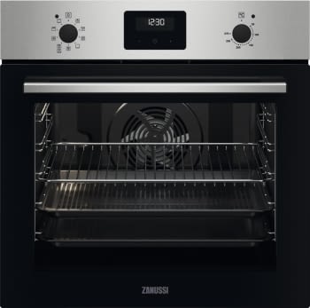 Horno multifunción Zanussi ZOHEA3X1 | Inox antihuellas | 72 litros con Aqua Clean | Clase A+