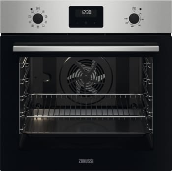 Horno Multifunción Zanussi ZOHEX3X1 | Inox antihuellas | 72 litros con Aqua Clean | Clase A+