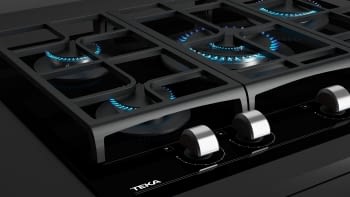 Placa de Gas Teka GZC 75330 (112570053) de 70 cm en Cristal Negro con 5 Quemadores de Gas Butano con ExactFlame - 8