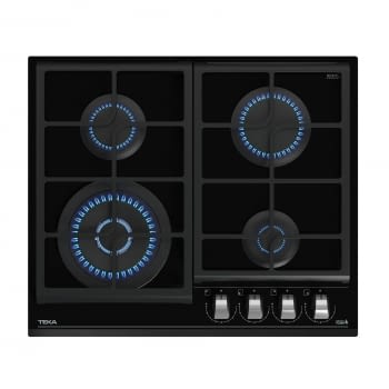 Placa de Gas Teka GZC 64320 (112570038) de 60 cm con 4 Quemadores de Gas Butano con ExactFlame y 9 niveles de potencia - 5