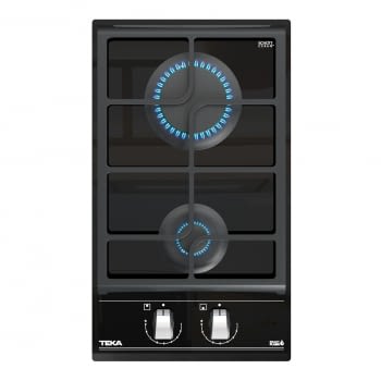 Placa Modular Teka GZC 32300 (112570011) de 30 cm con 2 Zonas de Gas Natural con función ExactFlame
