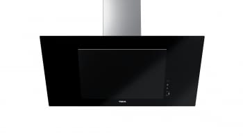 Campana decorativa vertical Teka DVT 98660 TBS (112930043) en Cristal Negro, de 90cm a 698 m³/h | Sistema aspiración "Contour"  | Clase A+ - 3