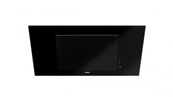 Campana decorativa vertical Teka DVT 98660 TBS (112930043) en Cristal Negro, de 90cm a 698 m³/h | Sistema aspiración "Contour"  | Clase A+ - 4