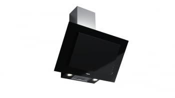 Campana decorativa vertical Teka DVT 78660 TBS (112930041) en Cristal Negro, de 70cm a 584 m³/h | Sistema aspiración "Contour"  | Clase A+ - 5