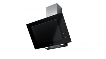 Campana decorativa vertical Teka DVT 78660 TBS (112930041) en Cristal Negro, de 70cm a 584 m³/h | Sistema aspiración "Contour"  | Clase A+ - 6