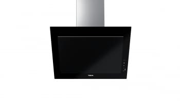 Campana decorativa vertical Teka DVT 68660 TBS (112930039) en Cristal Negro, de 60cm a 698 m³/h | Sistema aspiración Dual y Perimetral "Contour"  | Clase A+ - 2